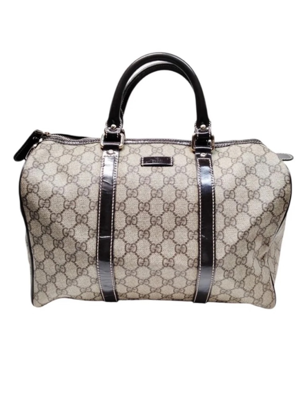 GUCCI GG SUPREME MEDIUM JOY BOSTON BAG - Picture 7 of 12